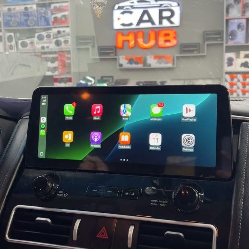 Car Android Screen in Car Hub