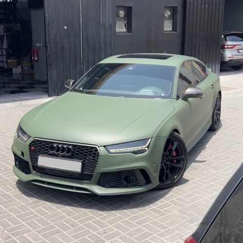Satin Car Wrapping